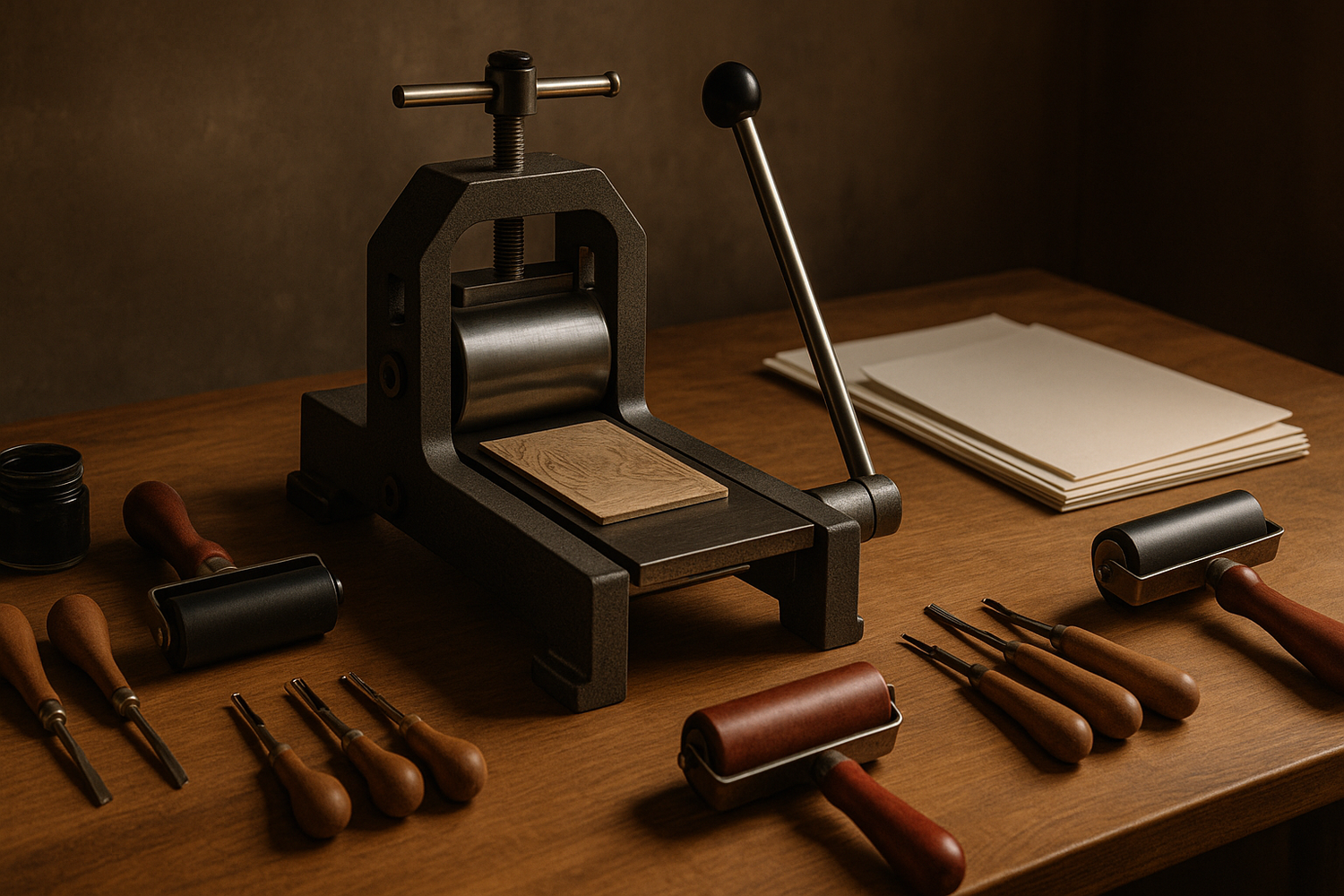 How-to-Care-for-Your-Linocut-Press-Machine-A-Step-by-Step-Cleaning-Guide Asell Press